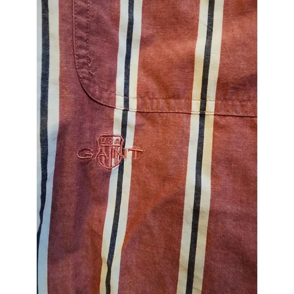 Vintage Men's Gant Button-Up Short Sleeve Shirt XL - Picture 3 of 4